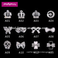 Different style Shiny alloy for fake jewelry for 3D Glitter Rhinestone nail art accessories